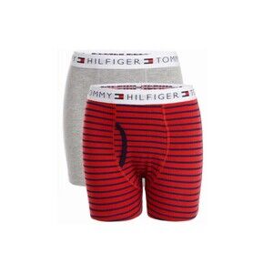 TOMMY HILFIGER Little & Big Boys 2-Pack. Color blocked Boxer Briefs set of 2